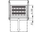 SCHROFF 19" uitschuifbare plank voor Varistar, Novastar, Eurorack, 70 kg, RAL 7035, 800W 700D
