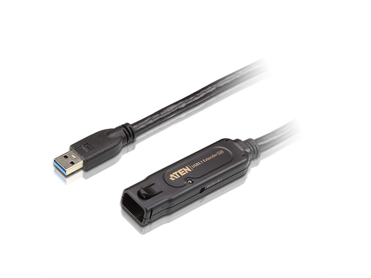 ATEN UE3310 USB 3.1 Gen 1 Verlengkabel, zwart, 10 m