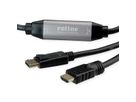 ROLINE DisplayPort Cable, DP - UHDTV, M/M, black, 10 m