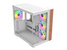 Thermaltake View 380 WS ARGB Mid Tower Case, White