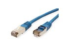 ROLINE FTP Patch Cord Cat.5e (Class D), blue, 2 m