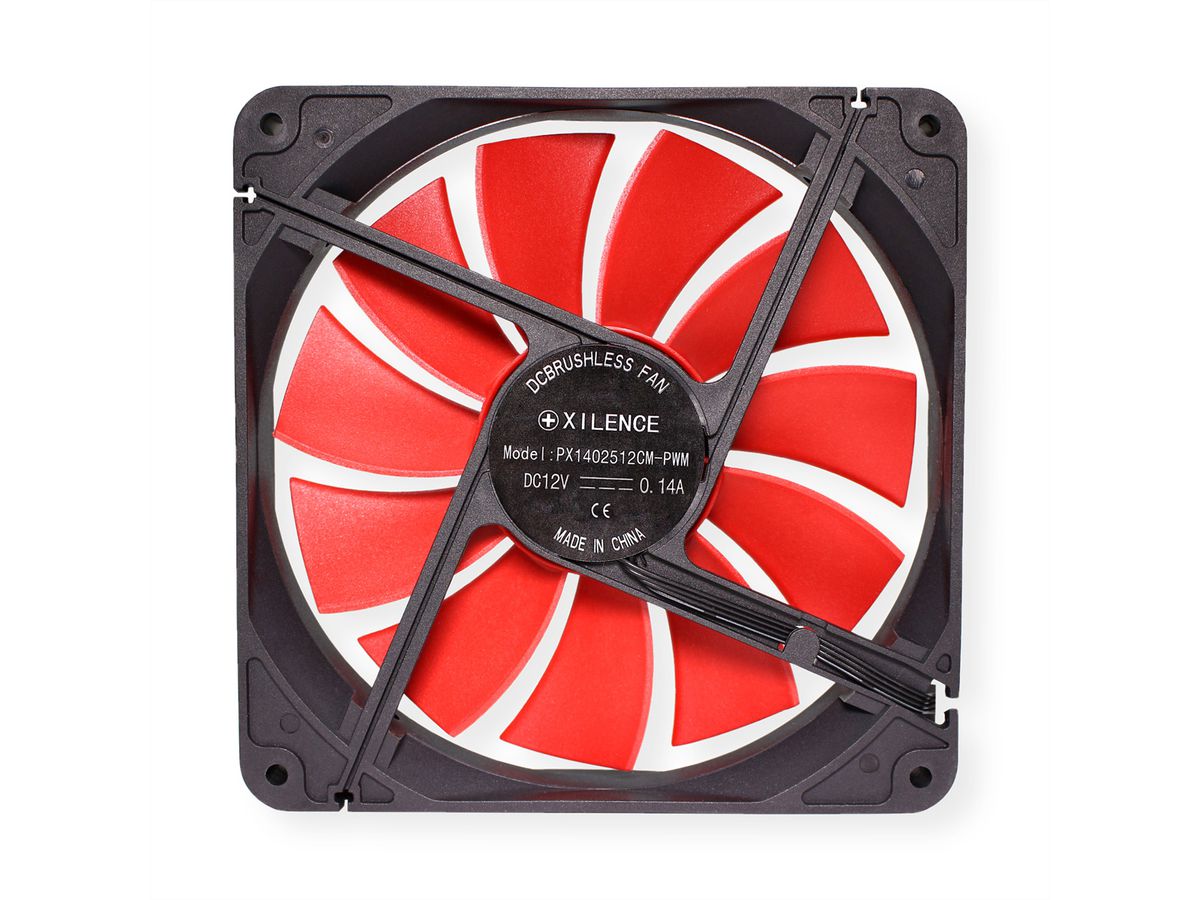 Xilence XPF140.R.PWM 140mm PWM Ventilator voor pc-behuizing, 4PIN