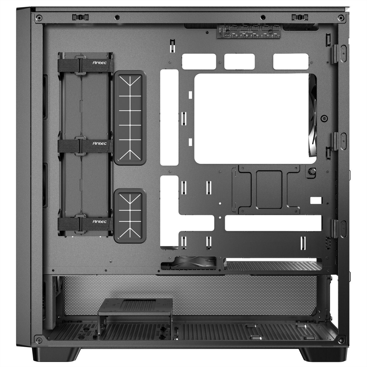 ANTEC Flux SE ATX Midi Tower PC case, black