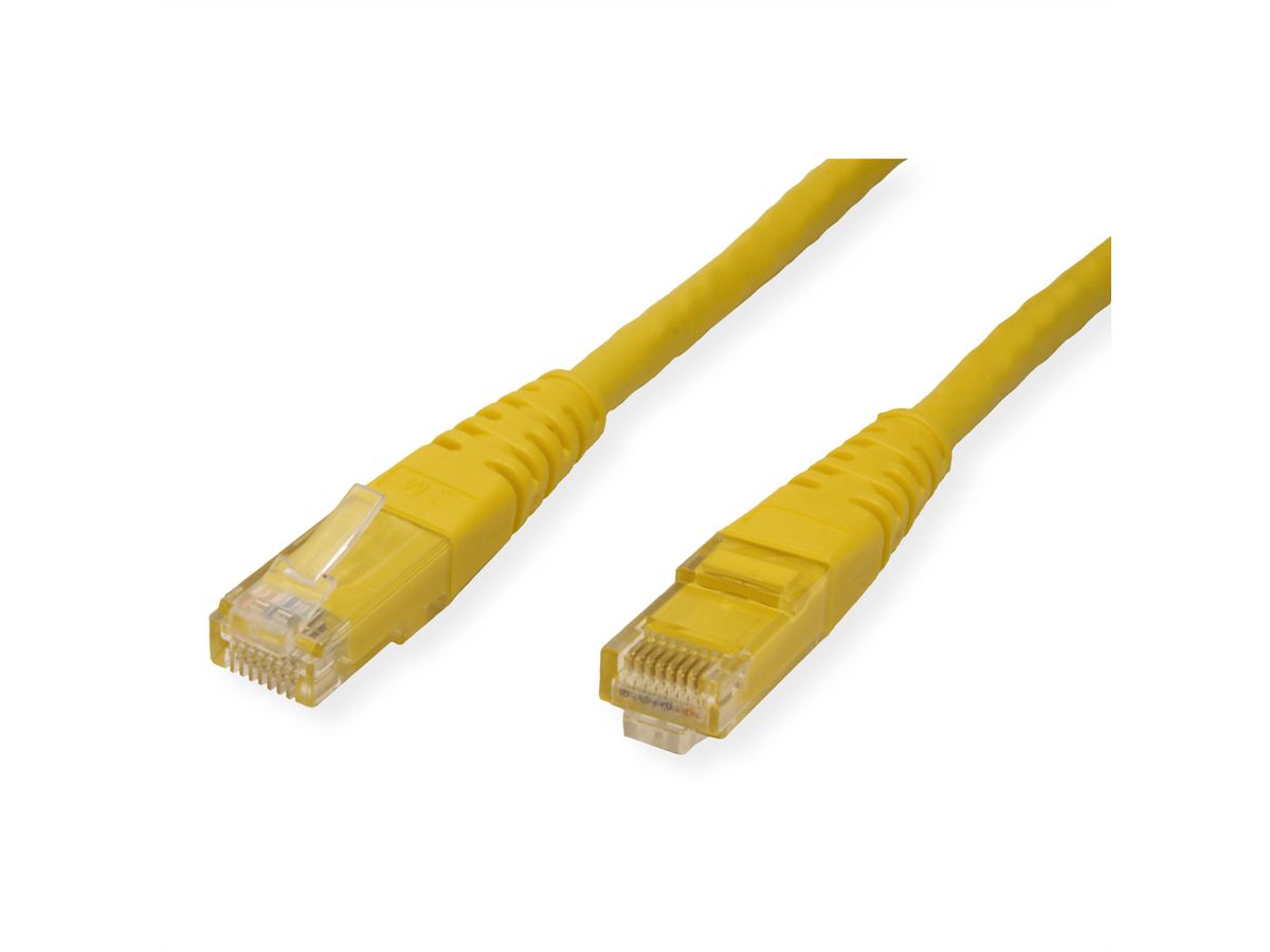 ROLINE UTP Patch Cord, Cat.6 (Class E), yellow, 3 m