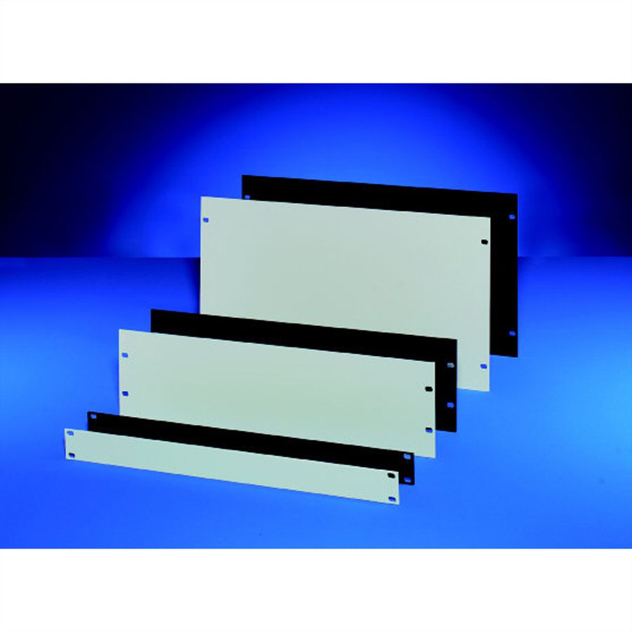SCHROFF 19" Front Panel, 9 U, 4 mm, Al, Anodized