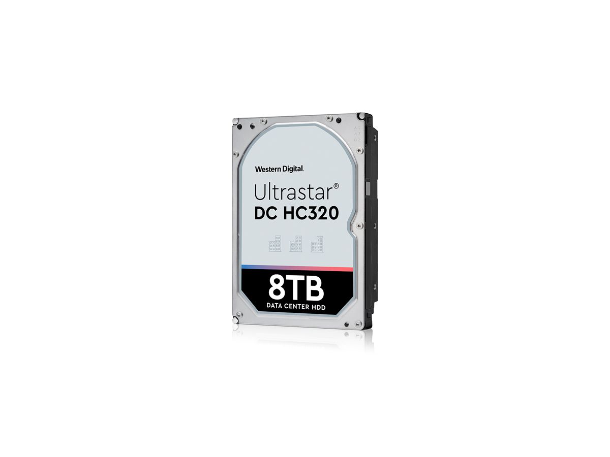Western Digital Ultrastar DC HC320 internal hard drive 8 TB 7200 RPM 256 MB 3.5" Serial ATA III