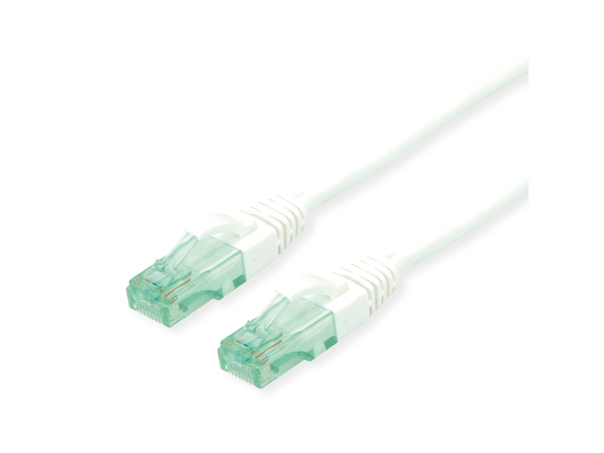 ROLINE RM UTP Patch Cord Cat.6A, white, 0.5 m