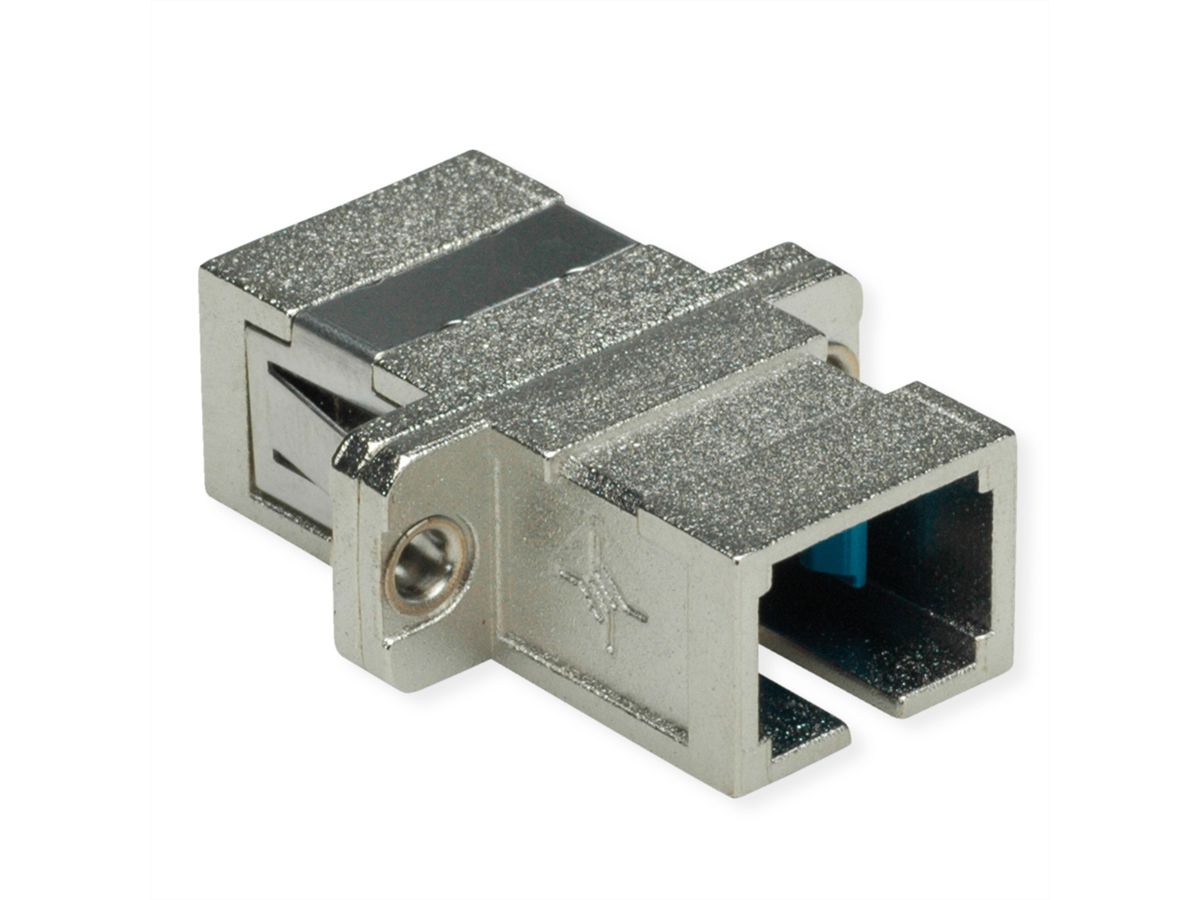 TELEGÄRTNER SC Adaptor, Multimode and Singlemode, Ceramic sleeve, metal housing