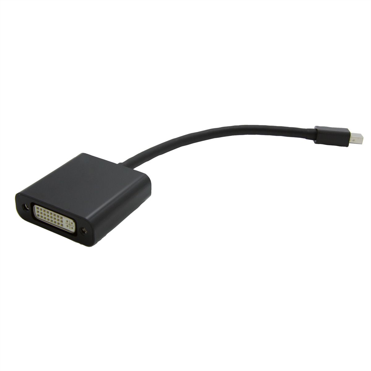 VALUE Mini DisplayPort-DVI Adapter, Mini DP M - DVI F