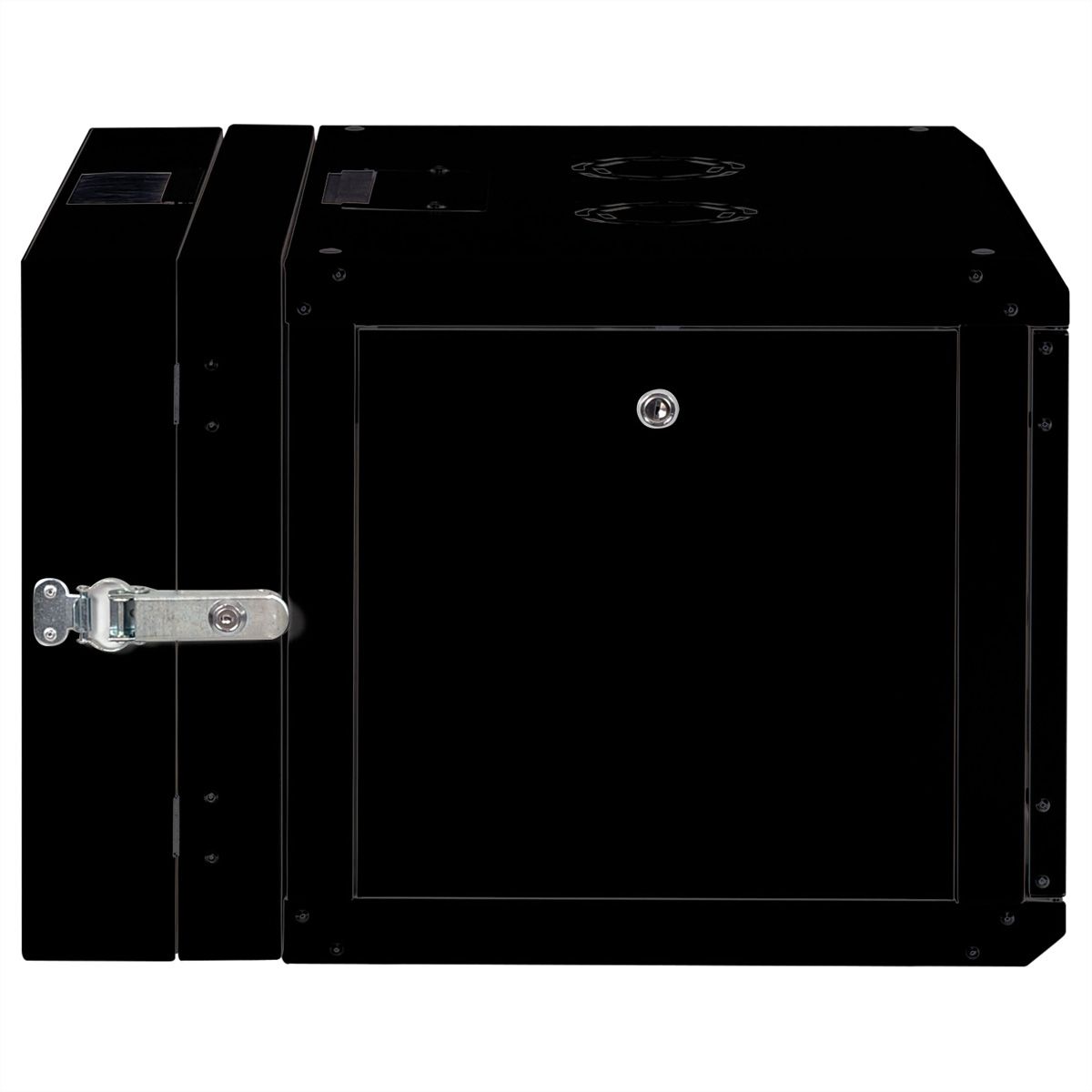 ROLINE 19-inch wall-mounted housing Pro 7 U, 600x600 WxD two-piece swivelling black