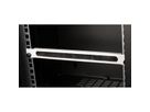 ROLINE 10-inch kabeldoorvoer, met borstelstrook 0.5HE grijs