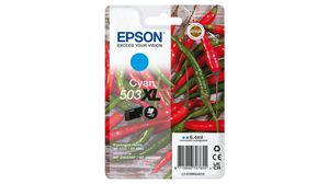Epson 503XL inktcartridge 1 stuk(s) Compatibel Hoog (XL) rendement Cyaan