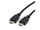 ROLINE HDMI High Speed kabel met Ethernet, TPE, zwart, 5 m