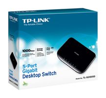 TP-LINK TL-SG1005D Onbeheerde netwerkswitch Gigabit Ethernet (10/100/1000) Zwart netwerk-switch