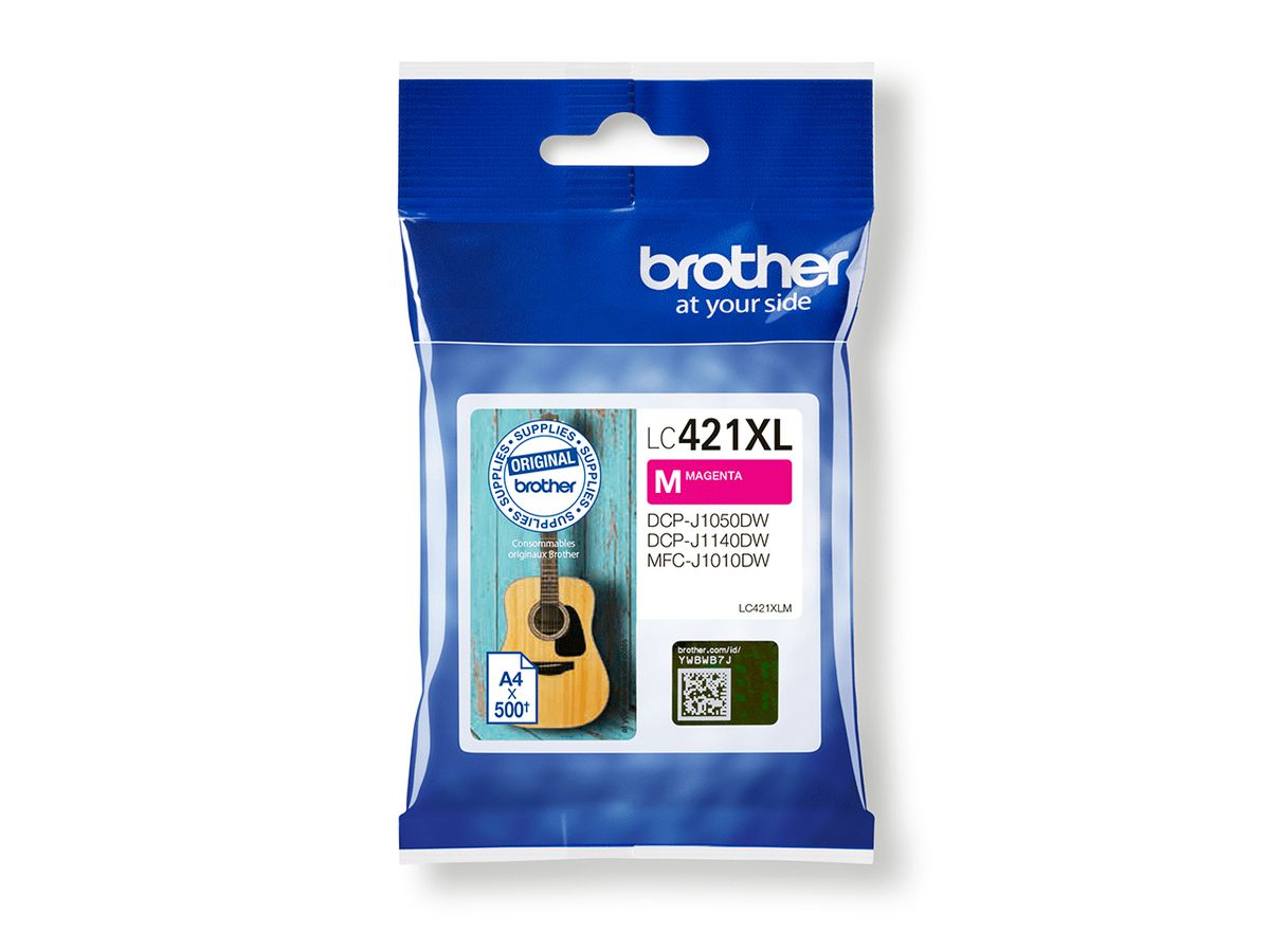 Brother LC421XLM ink cartridge 1 pc(s) Original Magenta