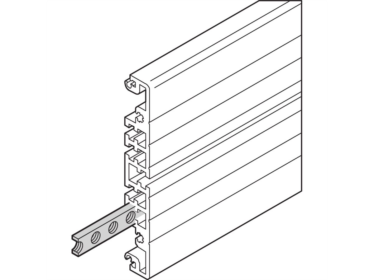 SCHROFF MultipacPRO Threaded Insert M3 for Extruded Side Panel