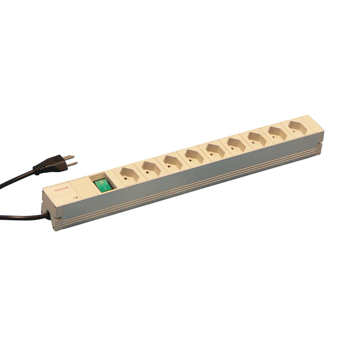 SOCKET STRIP CH 9-WAY SWITCH 438.5