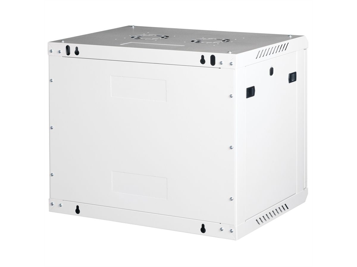 ROLINE 19" Wall Cabinet Basic Plus 9U, 600x450 BxT grey