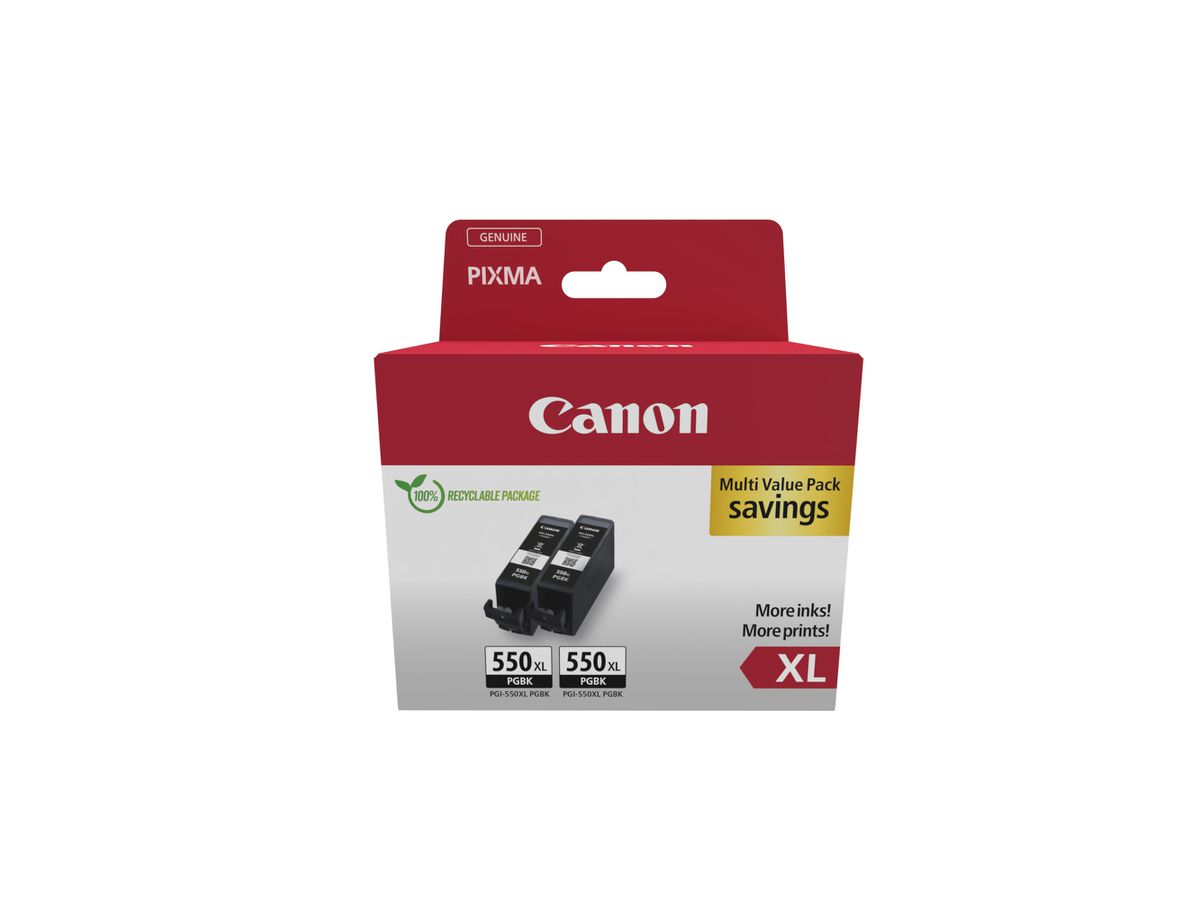 Canon 6431B010 ink cartridge 2 pc(s) Original Black