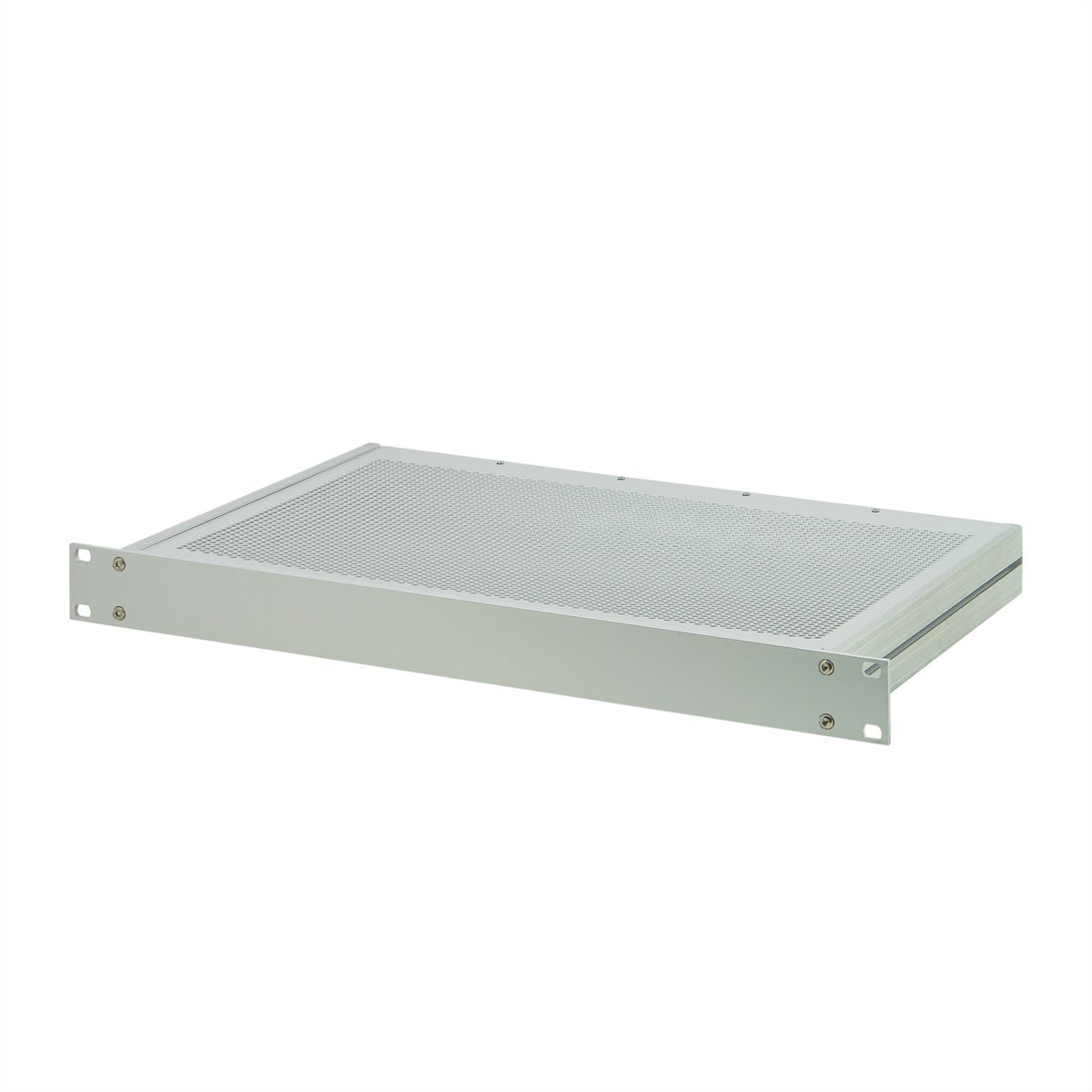SCHROFF MultipacPRO 19" Chassis, Aluminum, Perforated Top and Base, 3 U, 280 mm