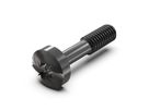 SCHROFF Kraagschroef, kruisgleuf, M2,5 x 12,3 mm, staal zwart, 100 stuks