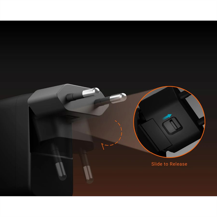 ATEN UP365 65W 3P GaN Charger, GaN, 65W