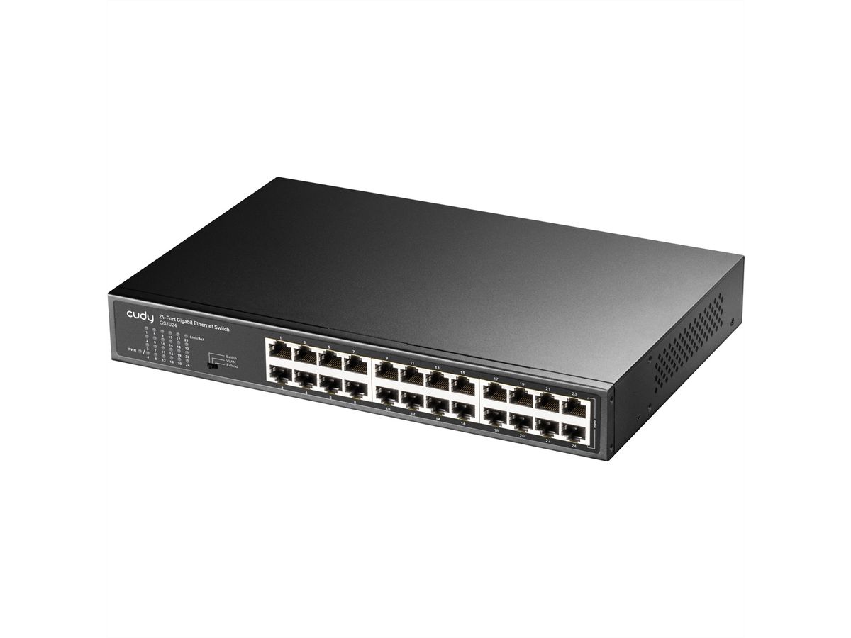 CUDY GS1024 24-Port Gigabit Metall Switch