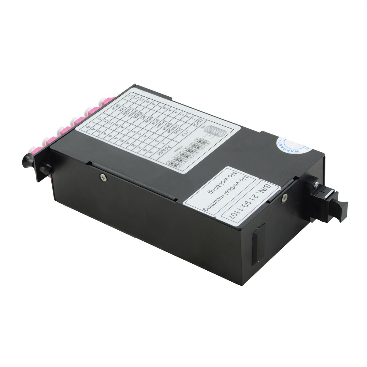 VALUE MPO Module, MPO-male / 12x LC-Female