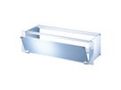 SCHROFF Front Panel Kit, Shielded, Bottom Hinged, 6 U, 28 HP, 2.5 mm, Al, Front Anodized, Rear Conductive