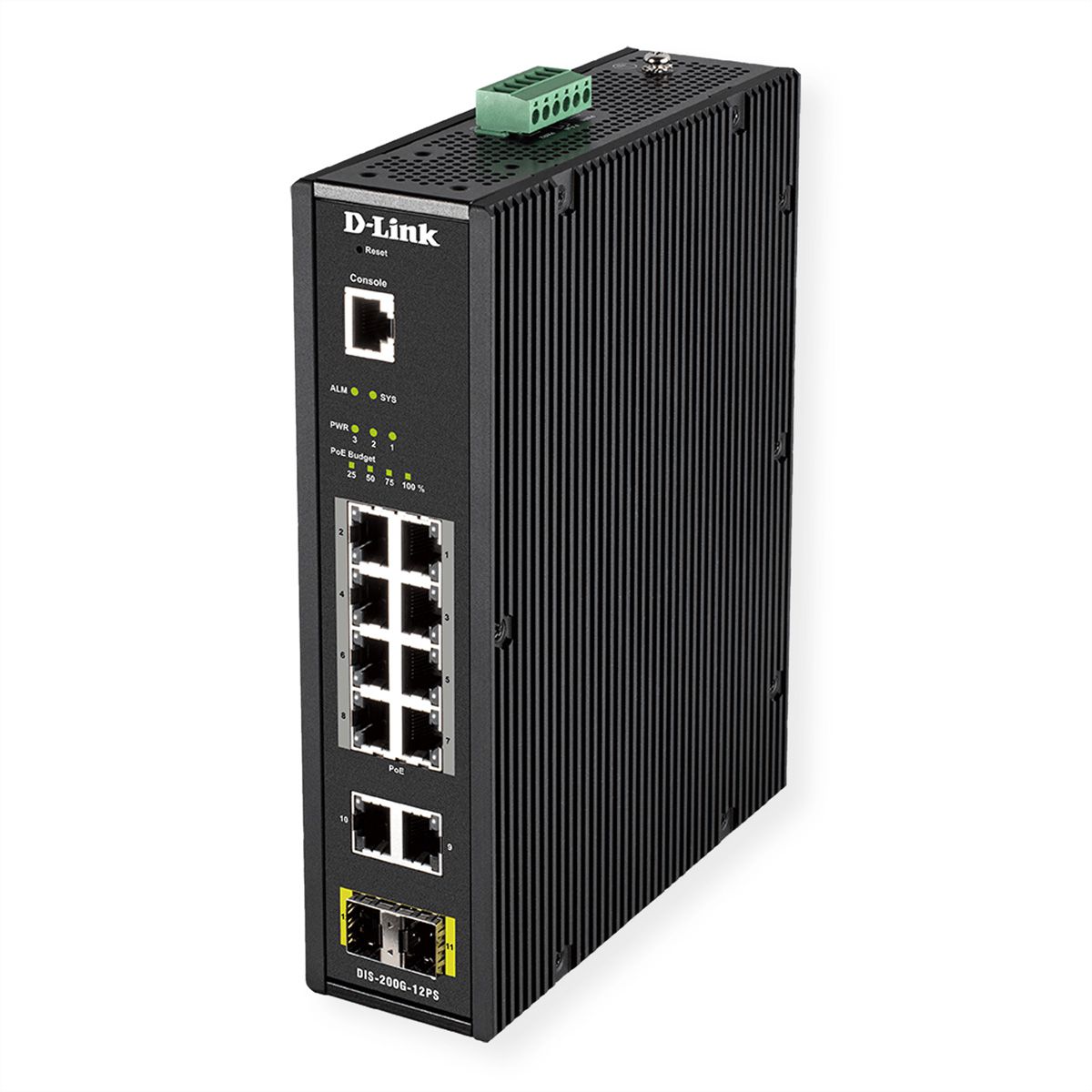 D-Link DIS-200G-12PS netwerk-switch Managed L2 Gigabit Ethernet, Power over Ethernet (PoE)