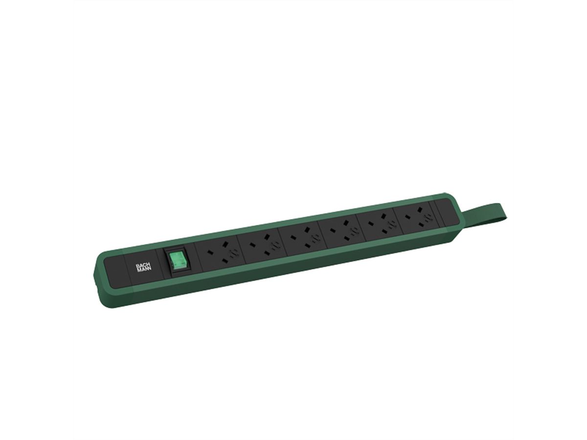 BACHMANN PRIMO 2 6xUK 1xswitch with loop 2.0m UK RAL6028