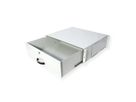ROLINE 19-inch keyboard drawer 3 U, 400 T lockable grey
