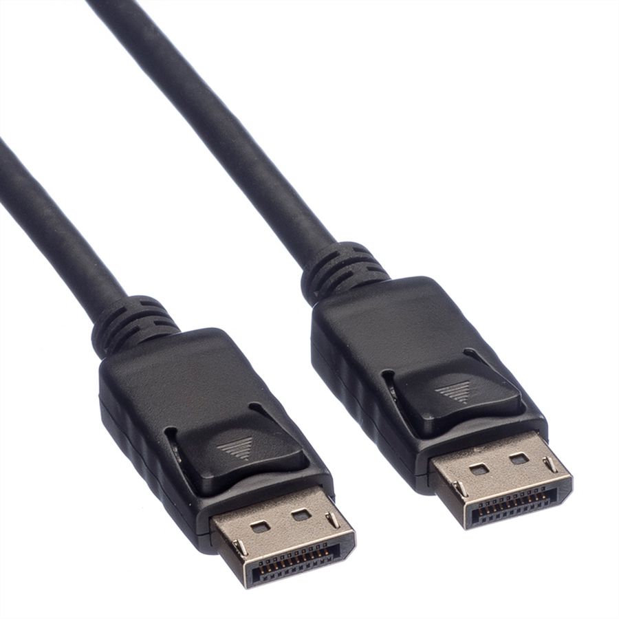 ROLINE DisplayPort Cable, DP-DP, LSOH, M/M, black, 1 m