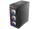 ANTEC AX61 Elite PC case Midi Tower Gaming ATX, black