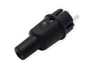 BACHMANN solid rubber plug, French system, IP44, black