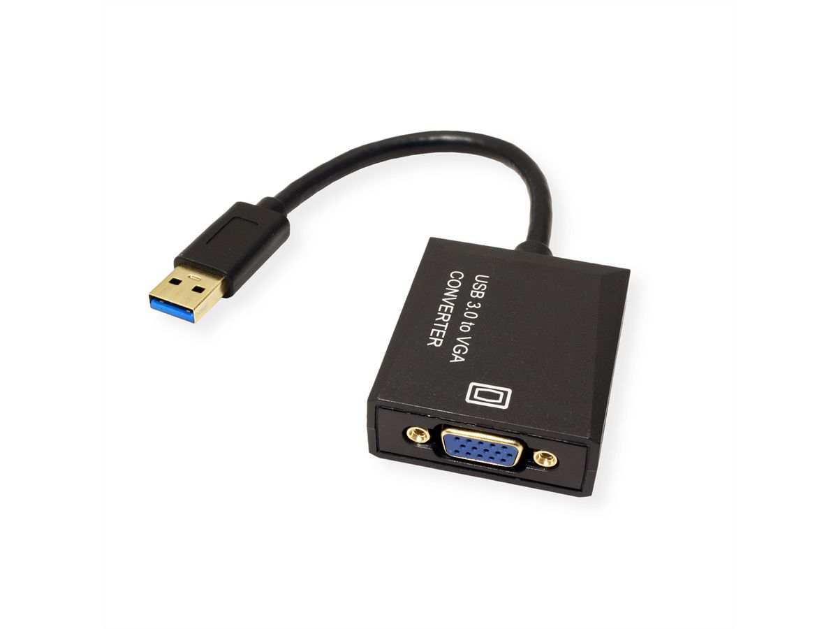 VALUE USB Display Adapter, USB 3.2 Gen 1 naar VGA