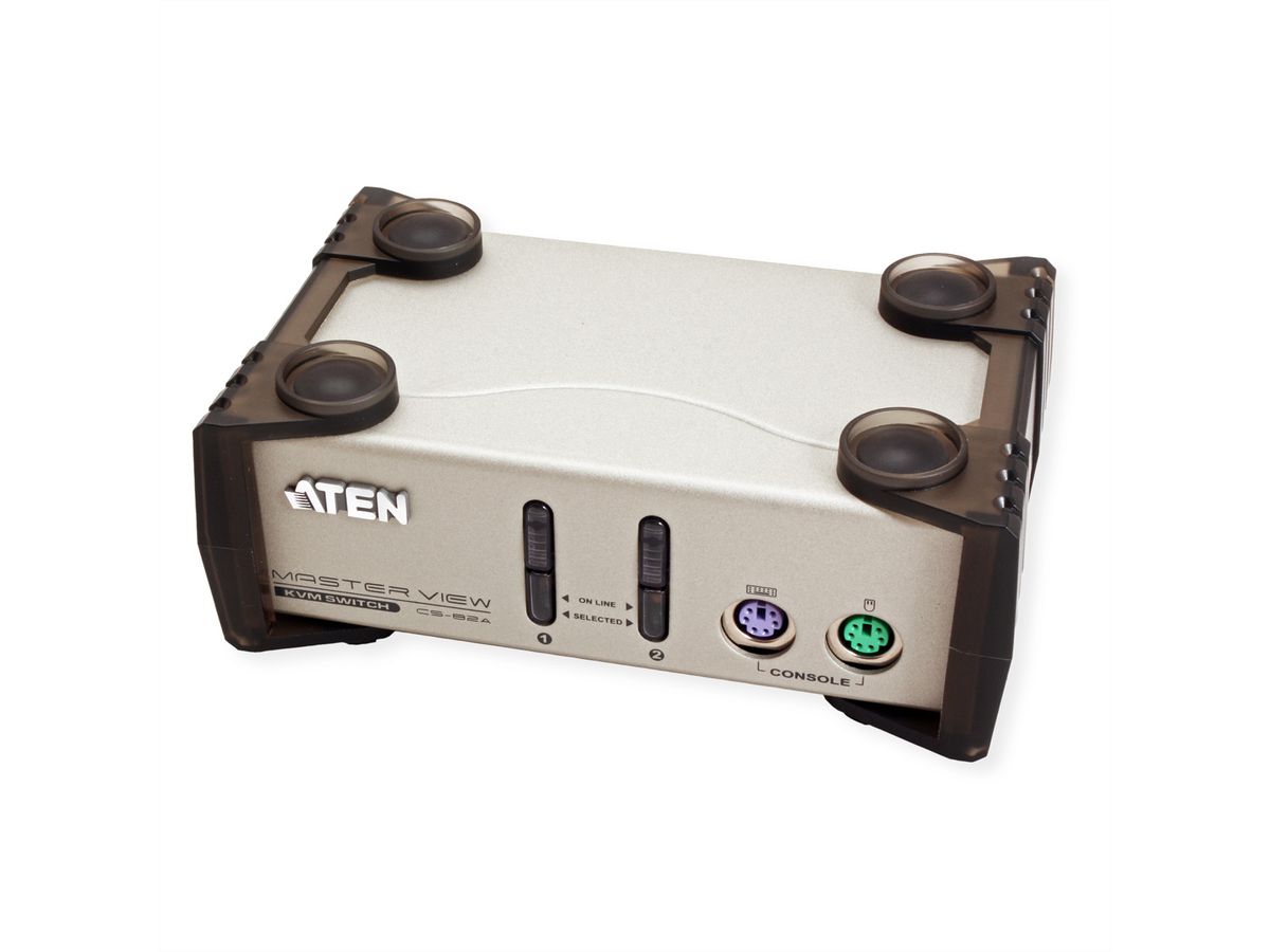 ATEN CS82A KVM Switch VGA, PS/S, 2 Poorts