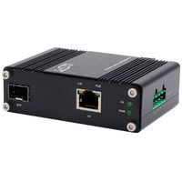 EXSYS EX-60340 PoE+ Media Converter 60W, SFP