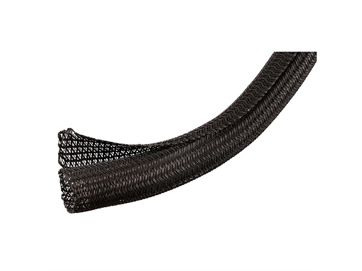 BACHMANN Automatic cable conduit, black, 1 m