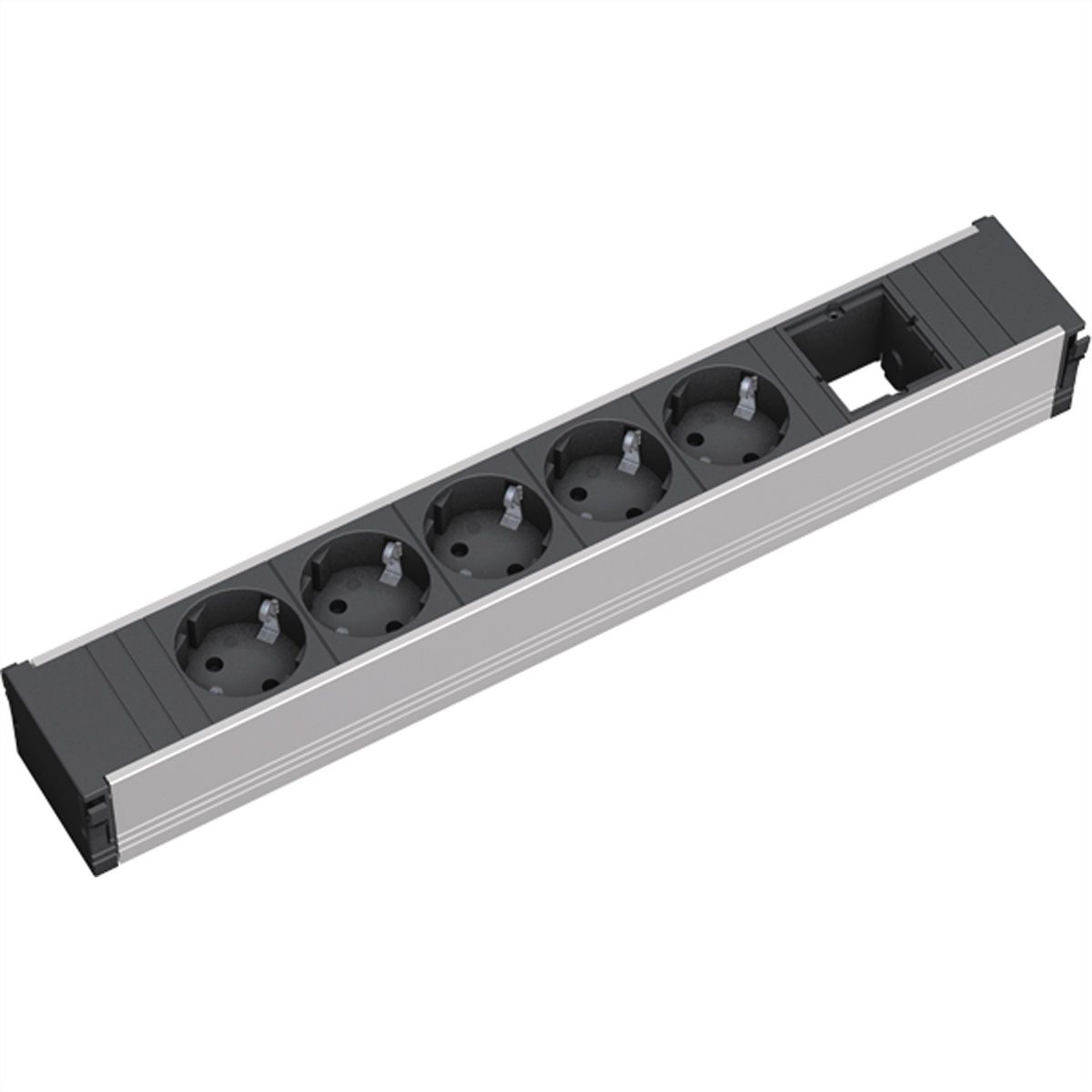 BACHMANN CONI Groot 5x geaard stopcontact 1x ABD