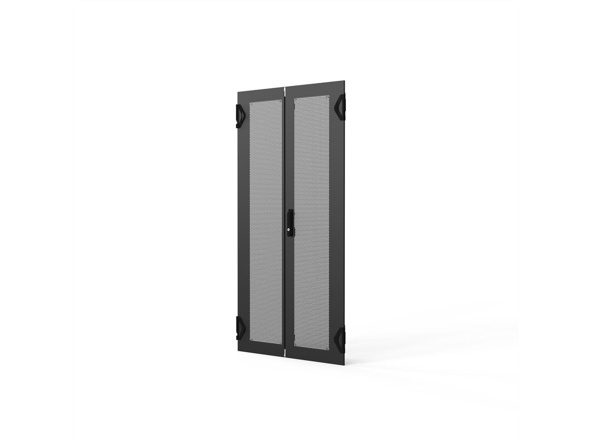 DOOR VENT DOUBLE 1600H 800W RAL7021