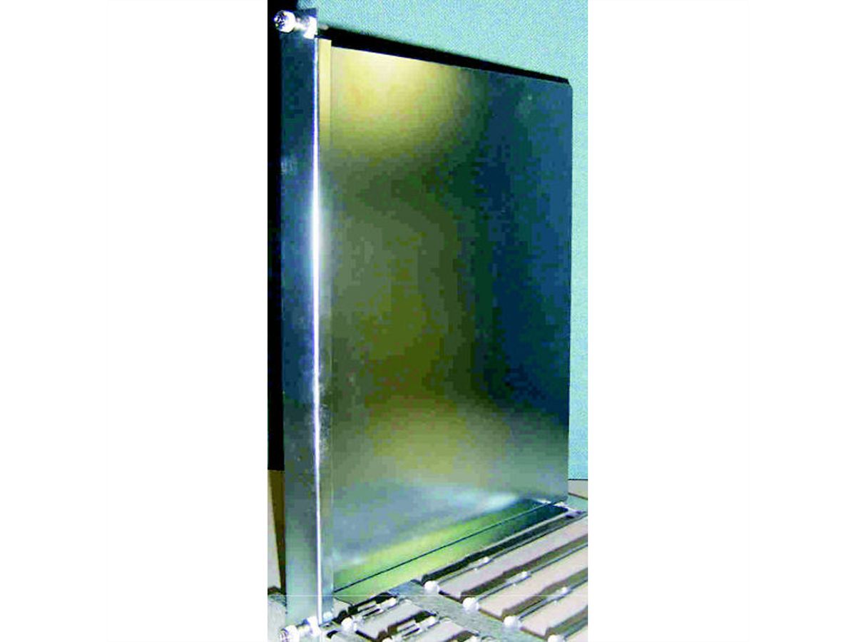 SCHROFF AdvancedTCA luchtdeflector 70 mm, met aluminium profiel, 8 HE, 6 PK