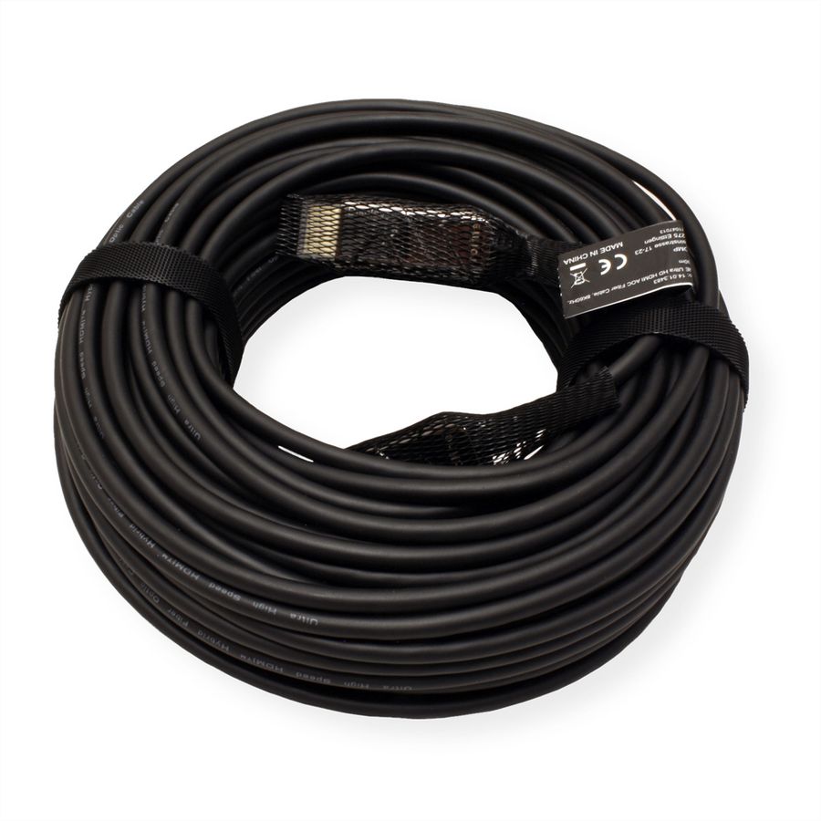 ROLINE Cable UHD HDMI Active Optical (AOC), M/M, 10 m