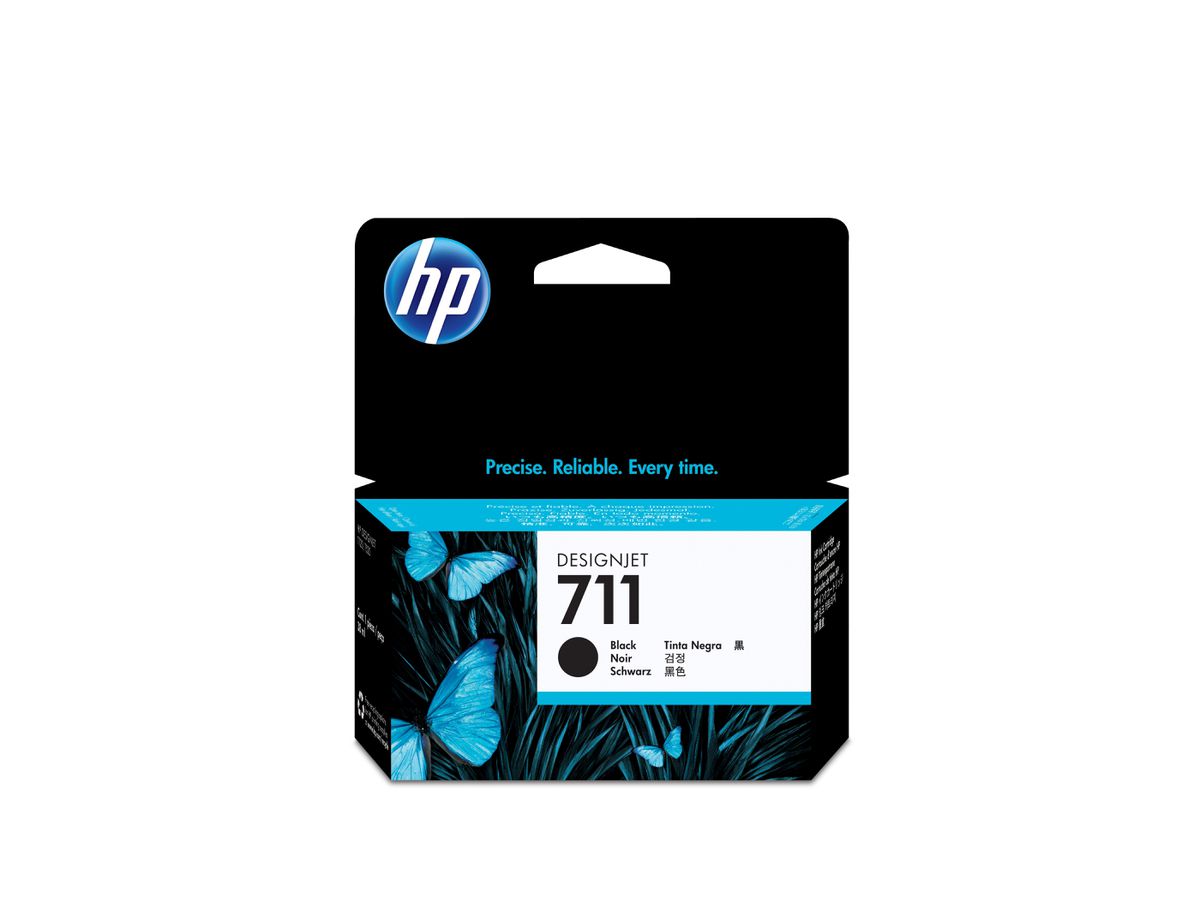 HP 711 38-ml Black DesignJet Ink Cartridge