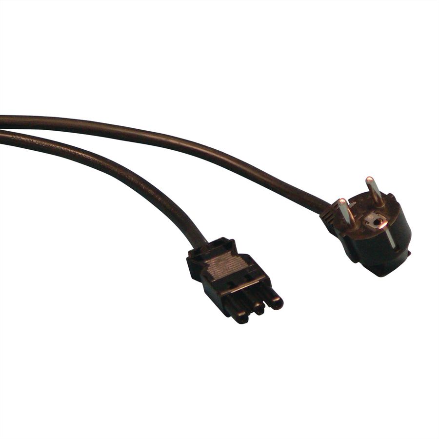SCHROFF Equipment cable, SCHUKO/UTE connector, Wieland female connector