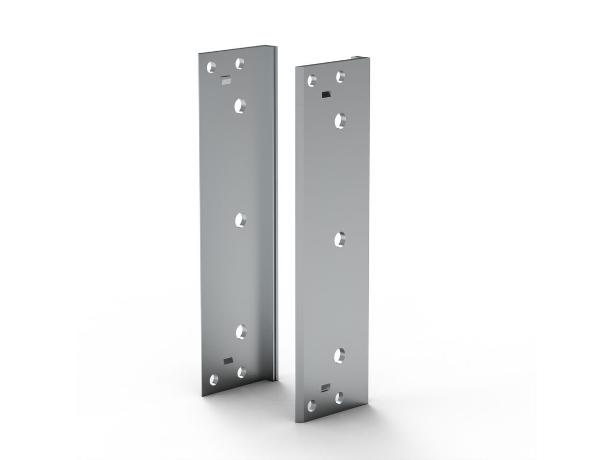SCHROFF EuropacPRO Rear Angle for Stainless Steel EMC Gasket for Side Panel, 3 U