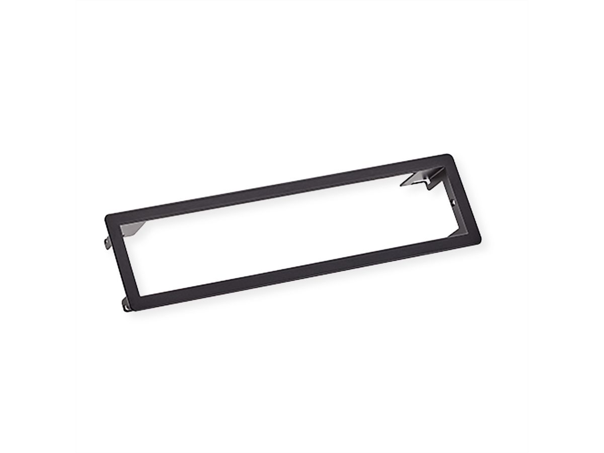 BACHMANN POWER FRAME inbouwframe medium 4-voudig, zwart