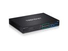 TRENDnet TPE-3012LS 12-Port Gigabit PoE+ Smart Surveillance Switch