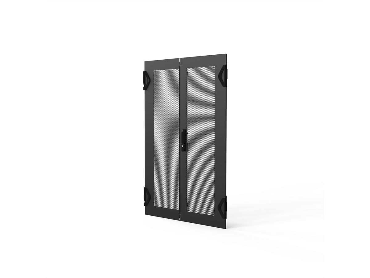 DOOR VENT DOUBLE 1200H 800W RAL7021