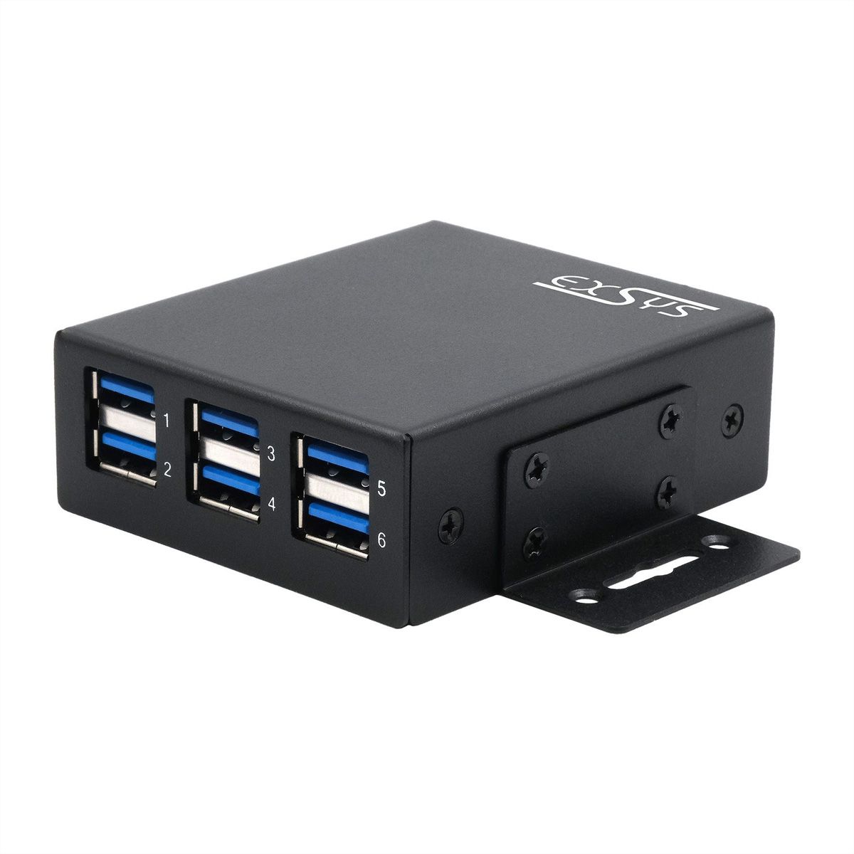 EXSYS EX-11246HMS 6-Port USB 3.2 Gen 1 Hub